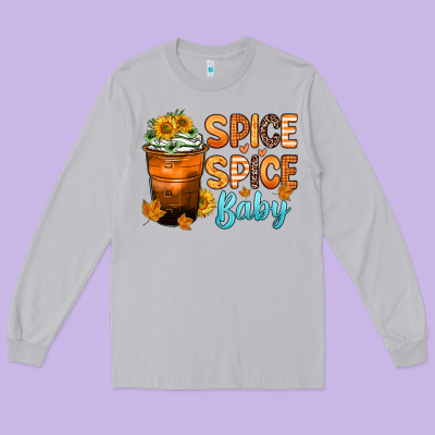 Spice Spice Baby Long Sleeve Tee Designed By Zillion Design Studio