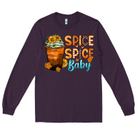 Plum spice spice baby Long Sleeve Tee - Zillion Design Studio