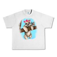 Lunar Rock baby sloth Urban Heavy Tee - RanaPortraitStore