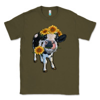 Army Green heifer cow Classic Tee - RanaPortraitStore