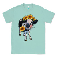 Seafoam heifer cow Classic Tee - RanaPortraitStore
