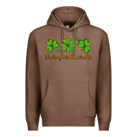 Chestnut shake your shamrocks Premium Hoodie - AdoDesignShop