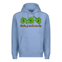 Colony Blue shake your shamrocks Premium Hoodie - AdoDesignShop