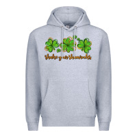 Heather Grey shake your shamrocks Premium Hoodie - AdoDesignShop