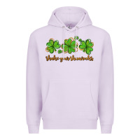 Lilac shake your shamrocks Premium Hoodie - AdoDesignShop