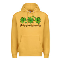 Mustard shake your shamrocks Premium Hoodie - AdoDesignShop