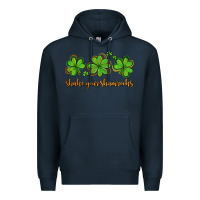 Navy shake your shamrocks Premium Hoodie - AdoDesignShop