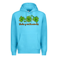 Ocean Blue shake your shamrocks Premium Hoodie - AdoDesignShop