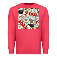 Cardinal graduation 2022 seamless pattern Premium Sweatshirt - BundleAndBundleShop
