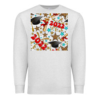 Oatmeal Heather graduation 2022 seamless pattern Premium Sweatshirt - BundleAndBundleShop