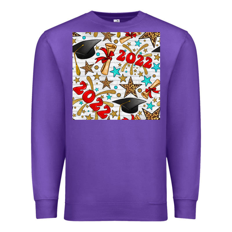 Graduation 2022 Seamless Pattern Premium Sweatshirt by BundleAndBundleShop | Teevron