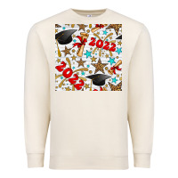 Sandshell graduation 2022 seamless pattern Premium Sweatshirt - BundleAndBundleShop