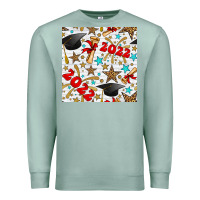 Seafoam graduation 2022 seamless pattern Premium Sweatshirt - BundleAndBundleShop