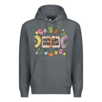Rock cozy book girl club Premium Hoodie - MaliasSmallBusiness