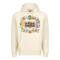 Tofu cozy book girl club Premium Hoodie - MaliasSmallBusiness
