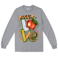Heather Grey let all that you do be done in love Long Sleeve Tee - texasbilliewilder