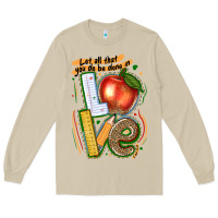 Mushroom let all that you do be done in love Long Sleeve Tee - texasbilliewilder