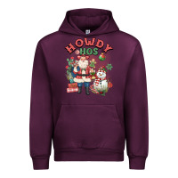Mauve Wine howdy hos Urban Hoodie - MaliasSmallBusiness