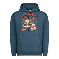 Pigment Midnight Navy howdy hos Urban Hoodie - MaliasSmallBusiness