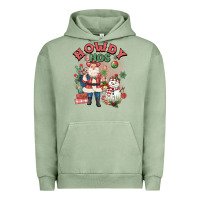 Pigment Oil Green howdy hos Urban Hoodie - MaliasSmallBusiness