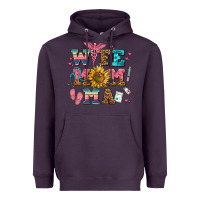 Plum wife mom ma Heavyweight Hoodie - AdoDesignShop