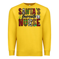 Lemon santa's favorite nurse Premium Sweatshirt - Jasminsmagicworld