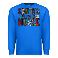 True Royal santa's favorite nurse Premium Sweatshirt - Jasminsmagicworld