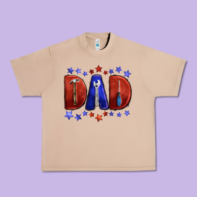 Tools For Dad Urban Heavy Tee Designed By Barkaloodesign