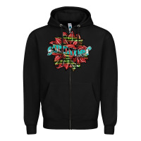 Black summer Zipper Hoodie - SublimationCraftShop
