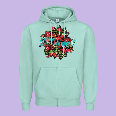Summer Zipper Hoodie Designed By Sublimationcraftshop