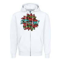 White summer Zipper Hoodie - SublimationCraftShop