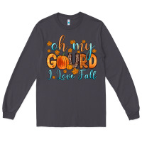 Smoke oh my gourd i love fall Long Sleeve Tee - Zillion Design Studio