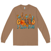 Toasted Coconut oh my gourd i love fall Long Sleeve Tee - Zillion Design Studio