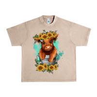 French Oak baby cow in a bucket Urban Heavy Tee - RanaPortraitStore