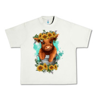 Pistachio baby cow in a bucket Urban Heavy Tee - RanaPortraitStore