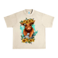 Baby Cow In A Bucket Urban Heavy Tee | Teevron