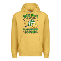 Antique Gold pickleball is my favorite season Premium Hoodie - MaliasSmallBusiness