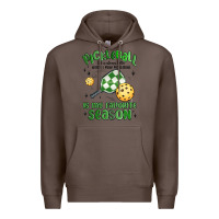 Coffee pickleball is my favorite season Premium Hoodie - MaliasSmallBusiness