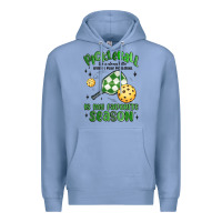 Colony Blue pickleball is my favorite season Premium Hoodie - MaliasSmallBusiness