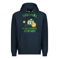 Navy pickleball is my favorite season Premium Hoodie - MaliasSmallBusiness