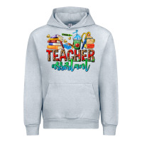 Heather Grey teacher assistant Urban Hoodie - NancyCooperArtShop
