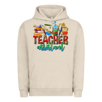 Pigment French Oak teacher assistant Urban Hoodie - NancyCooperArtShop