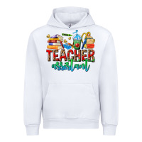 White teacher assistant Urban Hoodie - NancyCooperArtShop