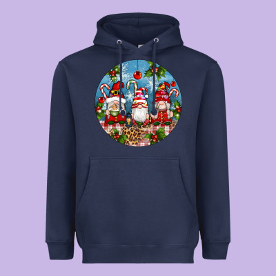 Christmas Gnomes Ornament Heavyweight Hoodie Designed By Artiststas