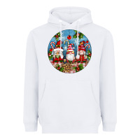 White christmas gnomes ornament Heavyweight Hoodie - Artiststas