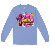 Colony Blue little miss 1st grade Long Sleeve Tee - texasbilliewilder