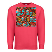 Cardinal back to school with apple seamless pattern Premium Sweatshirt - BundleAndBundleShop