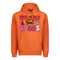 Carrot hot girls read books Premium Hoodie - MaliasSmallBusiness