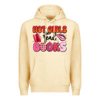Pina Colada hot girls read books Premium Hoodie - MaliasSmallBusiness
