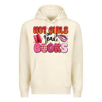 Sandshell hot girls read books Premium Hoodie - MaliasSmallBusiness